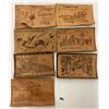 Image 1 : Novelty - Antique Leather Postcards 60+
