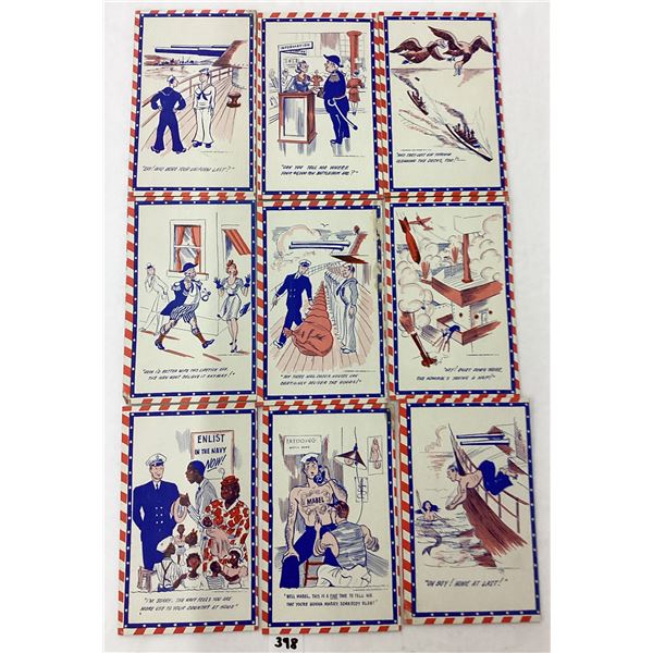 Military Arcade Card Postcards 34