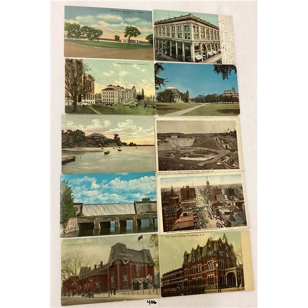 Sorted New York State Box Approx. 515 Postcards