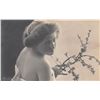 Image 4 : 5 Real Photo Pretty Ladies & Flower Postcards