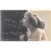 Image 5 : 5 Real Photo Pretty Ladies & Flower Postcards