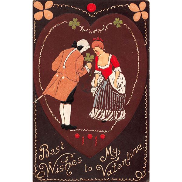 Group of 4 Greeting & Gingerbread Postcards