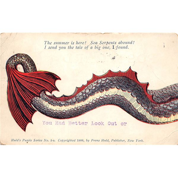 Dragon Installment Set of 4 Postcards