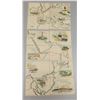 Image 1 : Puzzle Set of 12 Map & Ship Voyage Postcards