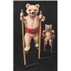 Image 5 : Set of 6 Black Background Teddy Bear Postcards