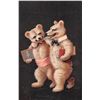 Image 6 : Set of 6 Black Background Teddy Bear Postcards