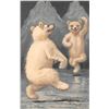 Image 5 : Group of 5 Ellam Polar Bears in The Snow Greeting Postcards