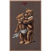Image 1 : Set of 4 Teddy Bear Greeting Postcards
