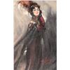 Image 4 : 5 Pretty Lady Signed Artist "Barribal" Greeting Postcards