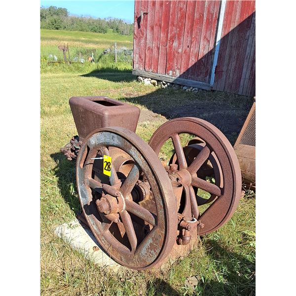 McLeod 5hp Stationery Engine- Not Running, Broken Crankshaft
