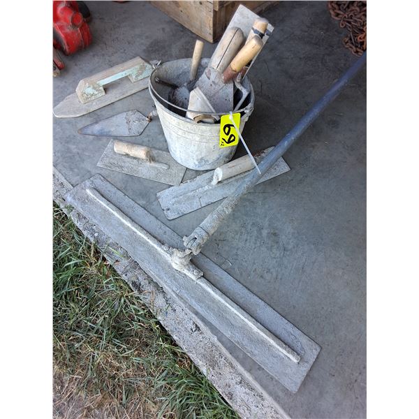 Cement Trowels and Float