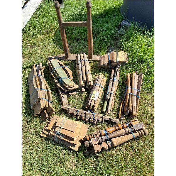 Vintage Furniture Parts- Chair Legs, Arms, Etc