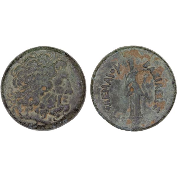 PTOLEMAIC KINGDOM: Ptolemy III Euergetes, 246-222 BC, AE trihemiobol (17.28g), Paphos, VF