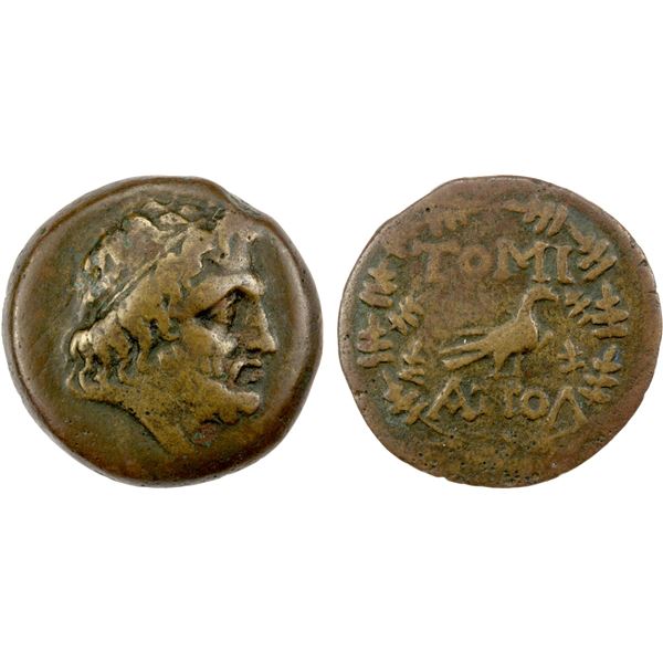 THRACE: Tomis, AE23 (8.78g), 2nd century BC, F-VF