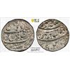 Image 1 : AFGHANISTAN: DURRANI: Taimur Shah, 1772-1793, AR rupee, Attock, AH1197 year 14 (over 12), PCGS UNC d
