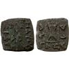 Image 1 : INDO-SCYTHIAN: Maues, ca. 90-87 BC, AE square unit (1.85g), VF