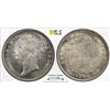 Image 1 : BRITISH INDIA: Victoria, Queen, 1837-1876, AR rupee, 1840b&c, PCGS MS63