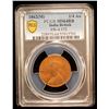 Image 2 : BRITISH INDIA: Victoria, Queen, 1837-1876, AE 1/4 anna, 1862, PCGS MS64 RB