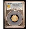 Image 2 : BRITISH INDIA: Victoria, Queen, 1837-1876, AR 1/4 rupee, 1862(c), PCGS MS63