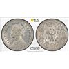 Image 1 : BRITISH INDIA: Victoria, Empress, 1876-1901, AR 1/4 rupee, 1898-C, PCGS AU53
