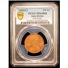 Image 2 : BRITISH INDIA: Victoria, Empress, 1876-1901, AE 1/4 anna, 1901(c), PCGS MS64 RB