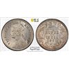 Image 1 : BRITISH INDIA: Victoria, Empress, 1876-1901, AR 1/4 rupee, 1901-C, PCGS AU58