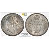 Image 1 : BRITISH INDIA: Edward VII, 1901-1910, AR rupee, 1907-B, PCGS MS61