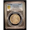Image 2 : BRITISH INDIA: George V, 1910-1917, AR rupee, 1917(b), PCGS MS64
