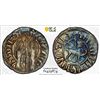 Image 1 : ARMENIA: Hetoum I, 1226-1270, AR tram (2.95g), ND (1226-70), PCGS AU55