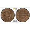 Image 1 : BADEN: Ludwig I, 1818-1830, AE kreuzer, 1829, PCGS MS63 BN