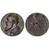 Image 1 : BADEN: Friedrich I, 1856-1907, AE medal, VF