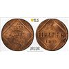 Image 1 : BAVARIA: Maximilian I Joseph, 1805-1825, AE heller, 1829, PCGS MS65 RD