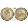 Image 1 : PRUSSIA: Friedrich Wilhelm IV, 1840-1861, BI 1/2 groschen, 1849-A, PCGS MS65