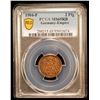 Image 2 : GERMANY: Kaiserreich, AE 2 pfennig, 1904-F, PCGS MS65 RB