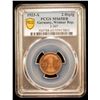Image 2 : GERMANY: Weimar Republic, AE 2 rentenpfennig, 1923-A, PCGS MS65 RB