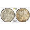 Image 1 : GERMANY: Weimar Republic, AR mark, 1924-J, PCGS MS64