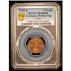 Image 2 : GERMANY: Weimar Republic, AE 2 reichspfennig, 1925-A, PCGS MS64 RB