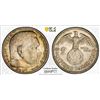Image 1 : GERMANY: Third Reich, AR 2 reichsmark, 1938-G, PCGS MS64