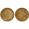 Image 1 : GREAT BRITAIN: Victoria, 1837-1901, AV sovereign, 1896, VF-XF