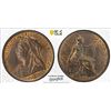 Image 1 : GREAT BRITAIN: Victoria, 1837-1901, AE penny, 1901, PCGS MS63 BN