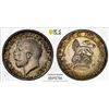 Image 1 : GREAT BRITAIN: George V, 1910-1936, AR 6 pence, 1911, PCGS MS66