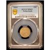 Image 2 : NETHERLANDS: Wilhelmina, 1890-1948, AR 25 cents, 1919, PCGS MS63