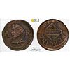 Image 1 : SPAIN: Barcelona, AE ardite, 1653, PCGS EF45