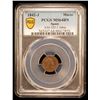 Image 2 : SPAIN: Isabel II, 1833-1868, AE maravedi, Jubia, 1842, PCGS MS64 BN