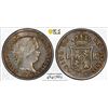 Image 1 : SPAIN: Isabel II, 1833-1868, AR real, Barcelona, 1860, PCGS AU58