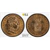 Image 1 : SPAIN: Alfonso XIII, 1886-1931, AE centimo, 1906(6), PCGS MS64 RB