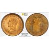 Image 1 : SPAIN: Alfonso XIII, 1886-1931, AE 2 centimos, 1911, PCGS MS65 RB