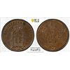 Image 1 : SWEDEN: Oscar II, 1872-1907, AE ore, 1879, PCGS MS63 BN