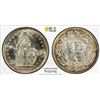 Image 1 : SWITZERLAND: Confederation, AR 1/2 franc, 1946-B, PCGS MS66