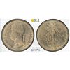 Image 1 : BELGIAN CONGO: Albert I, 1909-1934, 50 centimes, 1937, PCGS MS64